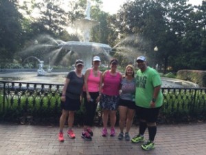Our FitBloggin running group!