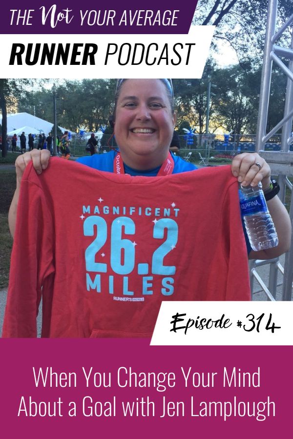 Not Your Average Runner with Jill Angie | When You Change Your Mind About a Goal with Jen Lamplough